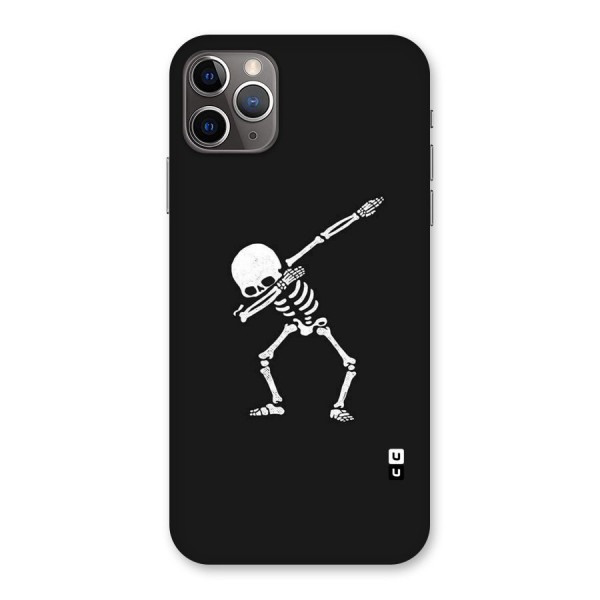 Skeleton Dab White Back Case for iPhone 11 Pro Max