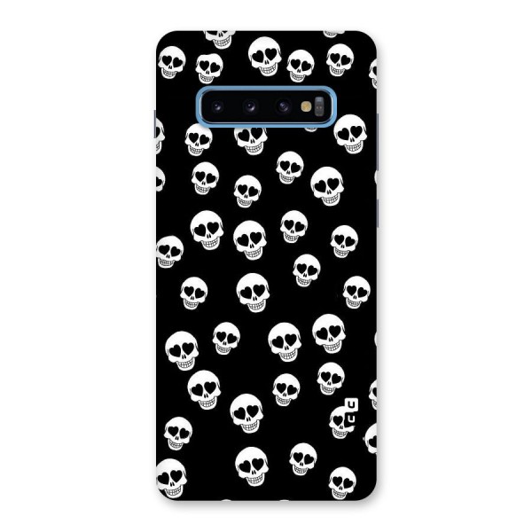 Skull Heart Back Case for Galaxy S10 Plus