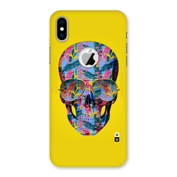 Skull Swag Back Case for iPhone XS Logo Cut