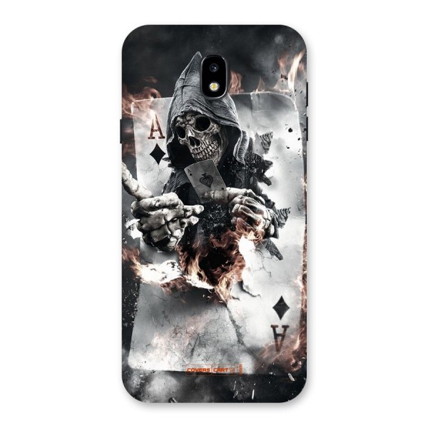 Skull with an Ace Back Case for Galaxy J7 Pro