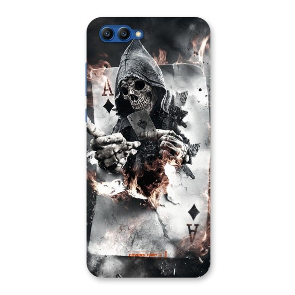Skull with an Ace Back Case for Honor View 10