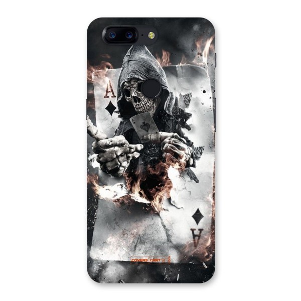 Skull with an Ace Back Case for OnePlus 5T