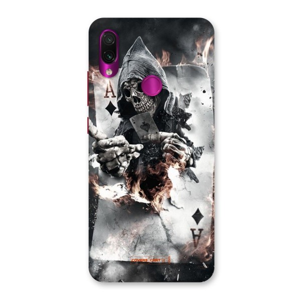 Skull with an Ace Back Case for Redmi Note 7 Pro