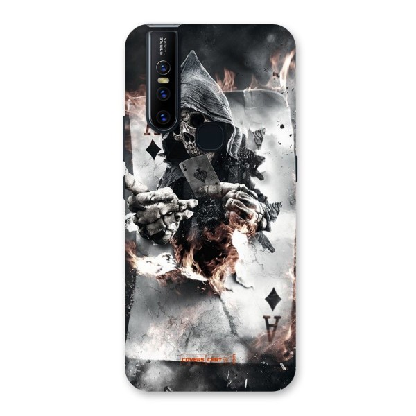 Skull with an Ace Back Case for Vivo V15