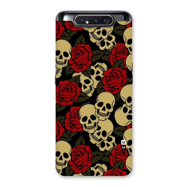Skulled Roses Back Case for Galaxy A80