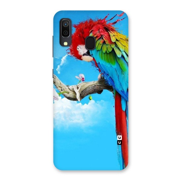 Sky Parrot Back Case for Galaxy A20