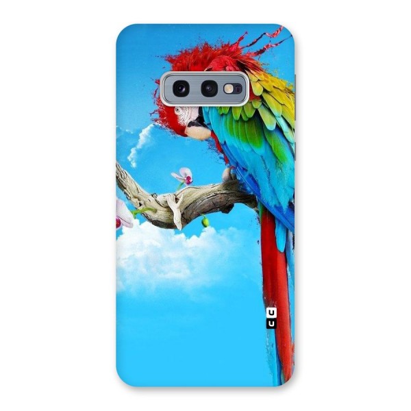 Sky Parrot Back Case for Galaxy S10e