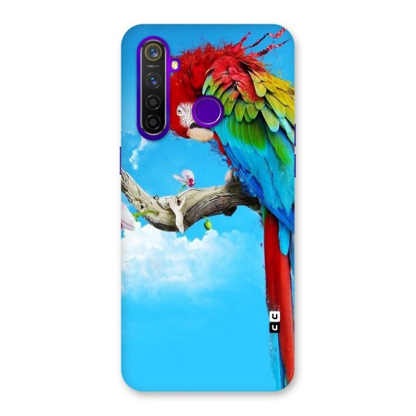 Sky Parrot Back Case for Realme 5 Pro