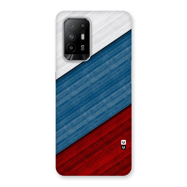 Slant Beautiful Stripe Back Case for Oppo F19 Pro Plus 5G