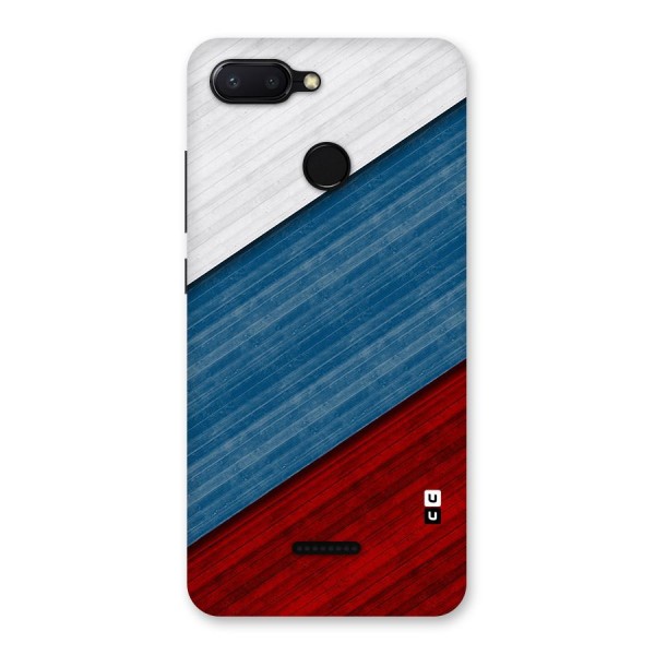 Slant Beautiful Stripe Back Case for Redmi 6