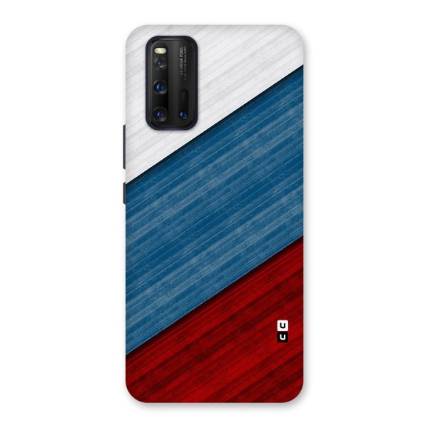 Slant Beautiful Stripe Back Case for Vivo iQOO 3