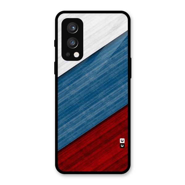 Slant Beautiful Stripe Glass Back Case for OnePlus Nord 2 5G