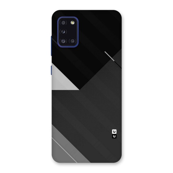 Slant Grey Back Case for Galaxy A31