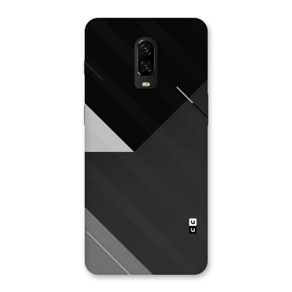 Slant Grey Back Case for OnePlus 6T