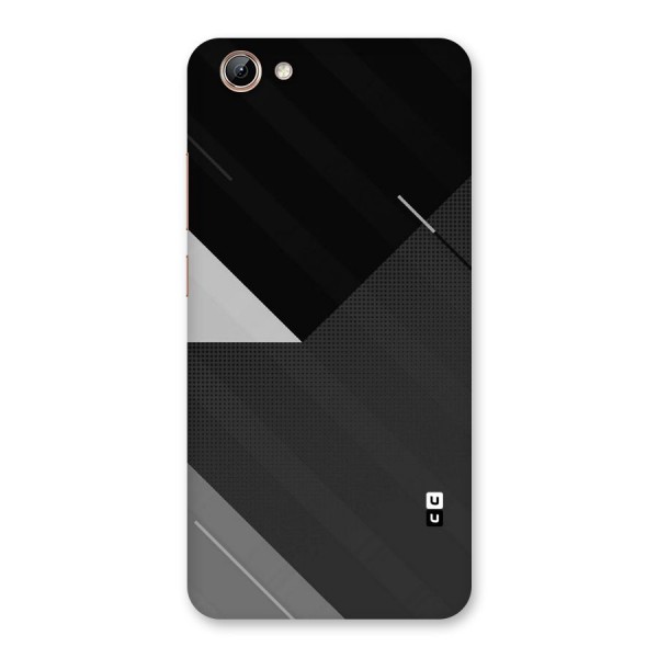 Slant Grey Back Case for Vivo Y71