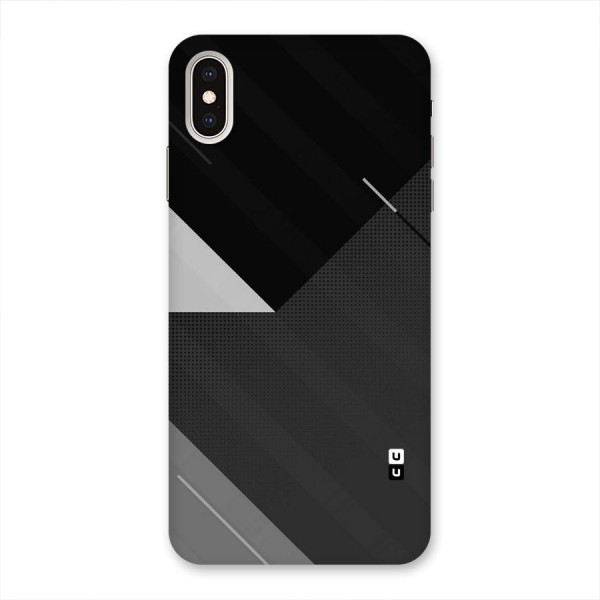 Slant Grey Back Case for iPhone XS Max