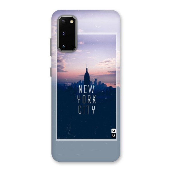 Sleepless City Back Case for Galaxy S20