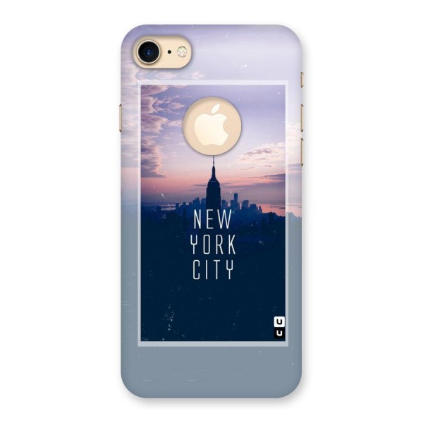 Sleepless City Back Case for iPhone 7 Logo Cut
