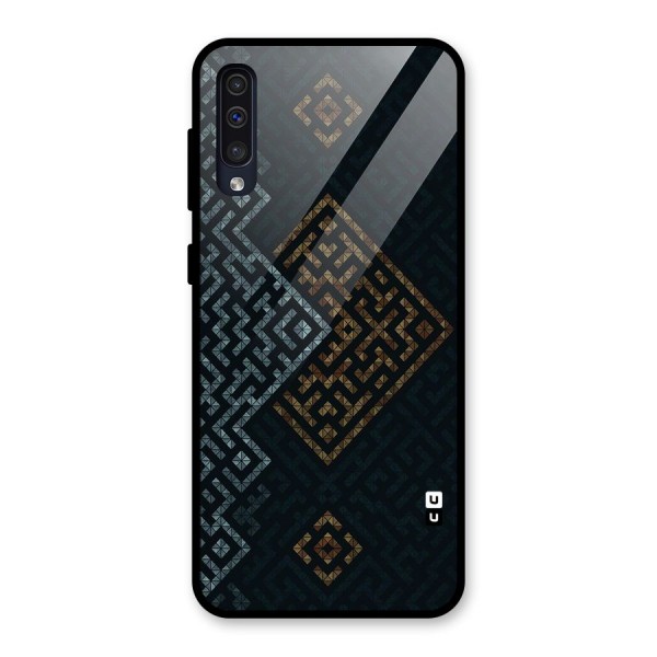 Smart Maze Glass Back Case for Galaxy A50s
