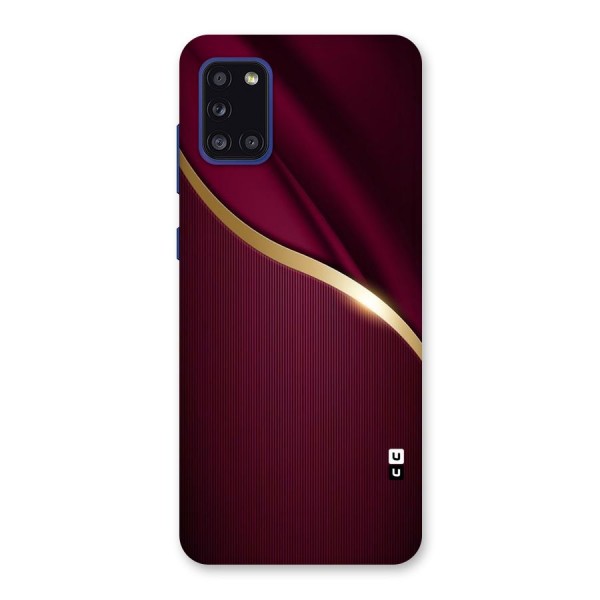 Smooth Maroon Back Case for Galaxy A31