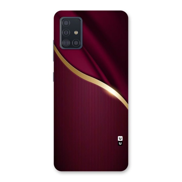 Smooth Maroon Back Case for Galaxy A51