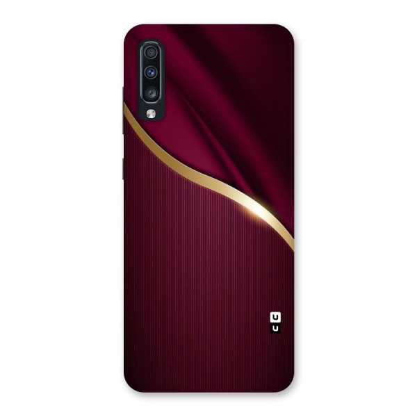 Smooth Maroon Back Case for Galaxy A70