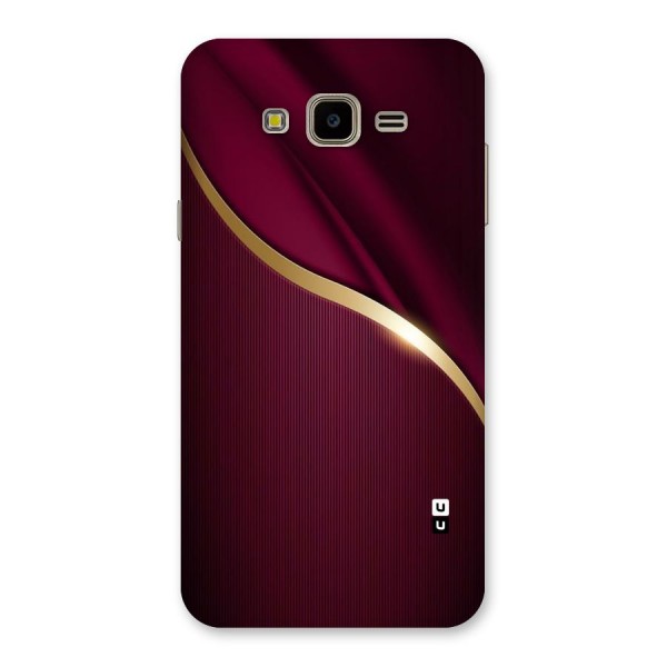 Smooth Maroon Back Case for Galaxy J7 Nxt