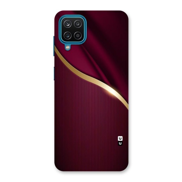 Smooth Maroon Back Case for Galaxy M12