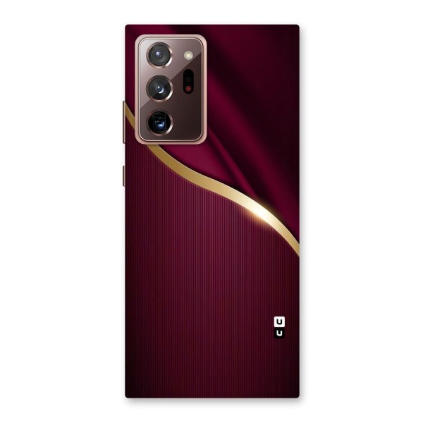 Smooth Maroon Back Case for Galaxy Note 20 Ultra