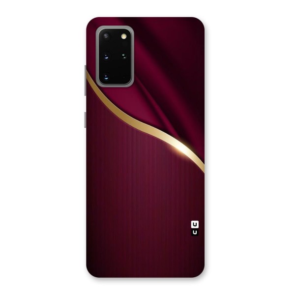 Smooth Maroon Back Case for Galaxy S20 Plus