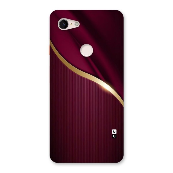 Smooth Maroon Back Case for Google Pixel 3 XL