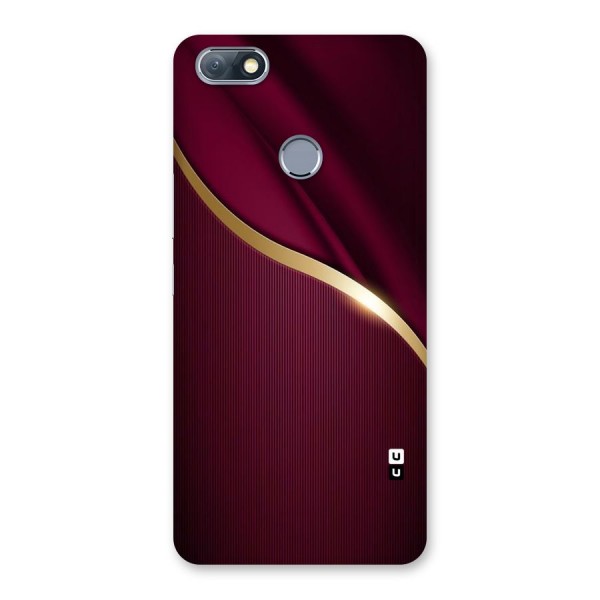 Smooth Maroon Back Case for Infinix Note 5