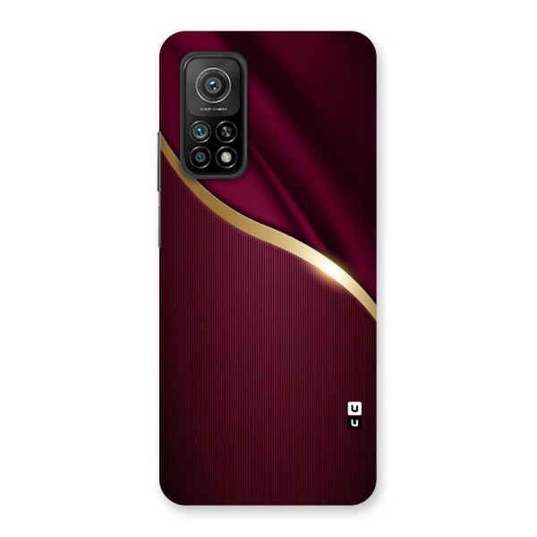 Smooth Maroon Back Case for Mi 10T Pro 5G