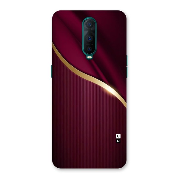 Smooth Maroon Back Case for Oppo R17 Pro