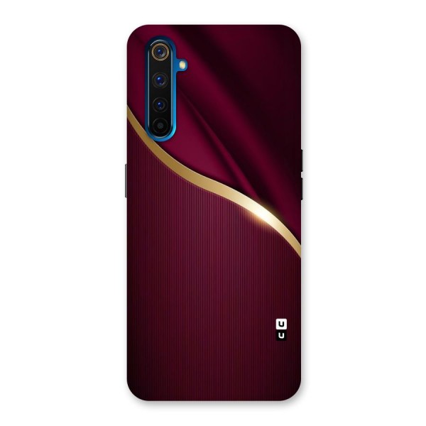 Smooth Maroon Back Case for Realme 6 Pro