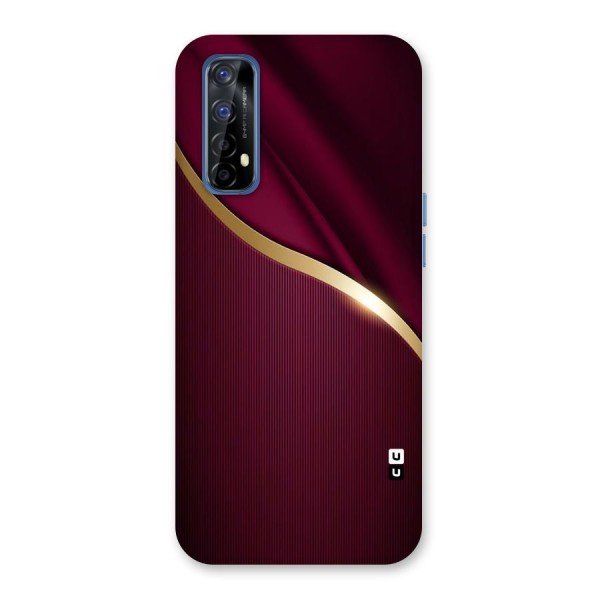 Smooth Maroon Back Case for Realme 7