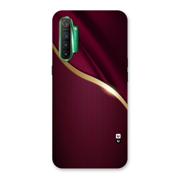 Smooth Maroon Back Case for Realme X2
