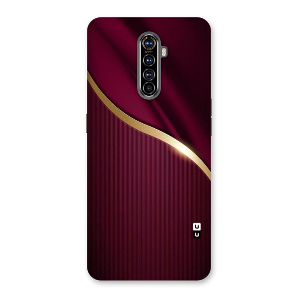 Smooth Maroon Back Case for Realme X2 Pro
