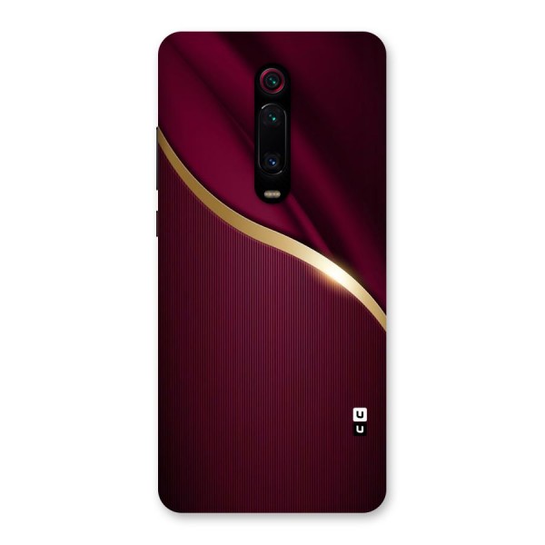 Smooth Maroon Back Case for Redmi K20 Pro