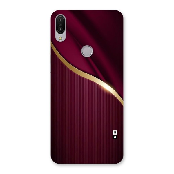 Smooth Maroon Back Case for Zenfone Max Pro M1