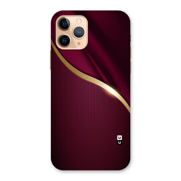Smooth Maroon Back Case for iPhone 11 Pro