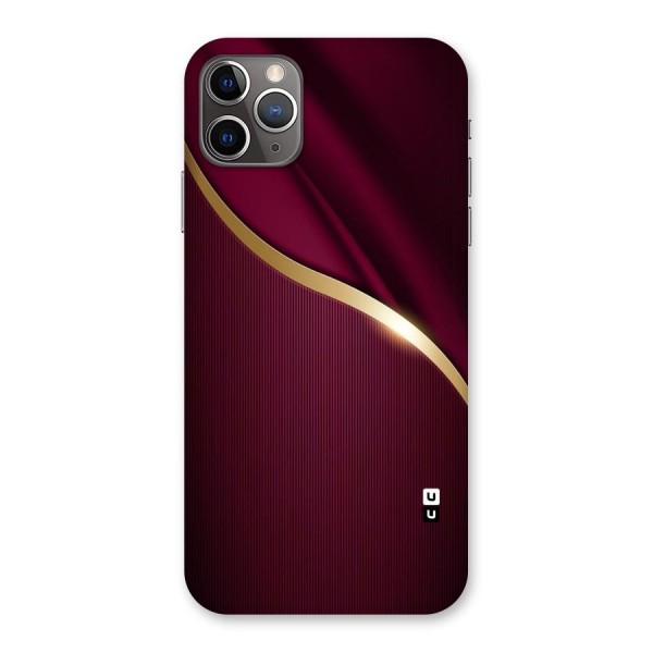 Smooth Maroon Back Case for iPhone 11 Pro Max