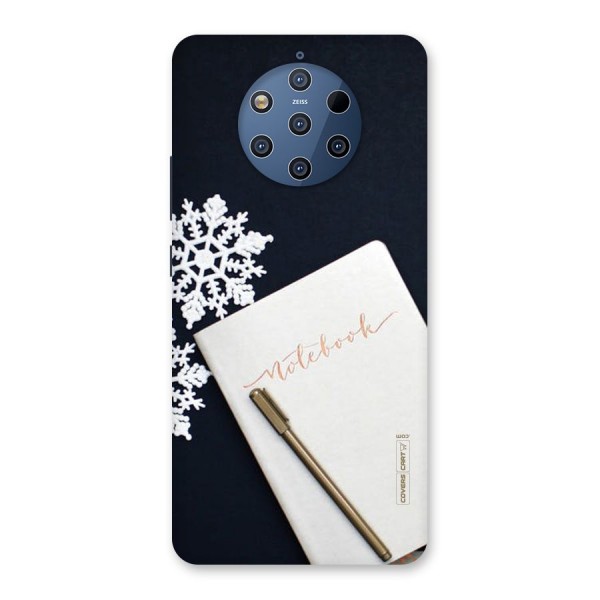Snowflake Notebook Back Case for Nokia 9 PureView