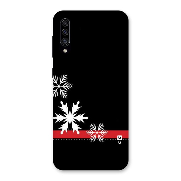 Snowflake Ribbon Back Case for Galaxy A30s
