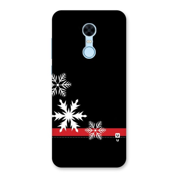 Snowflake Ribbon Back Case for Redmi Note 5