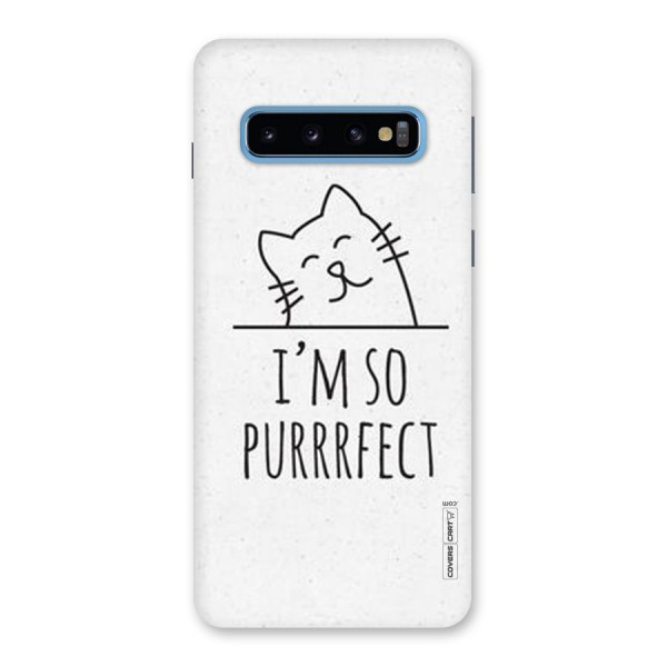 So Purrfect Back Case for Galaxy S10