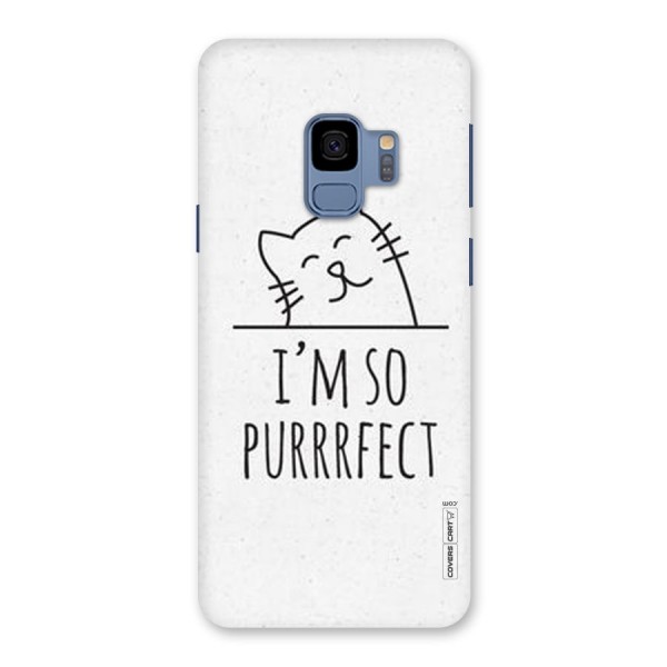So Purrfect Back Case for Galaxy S9