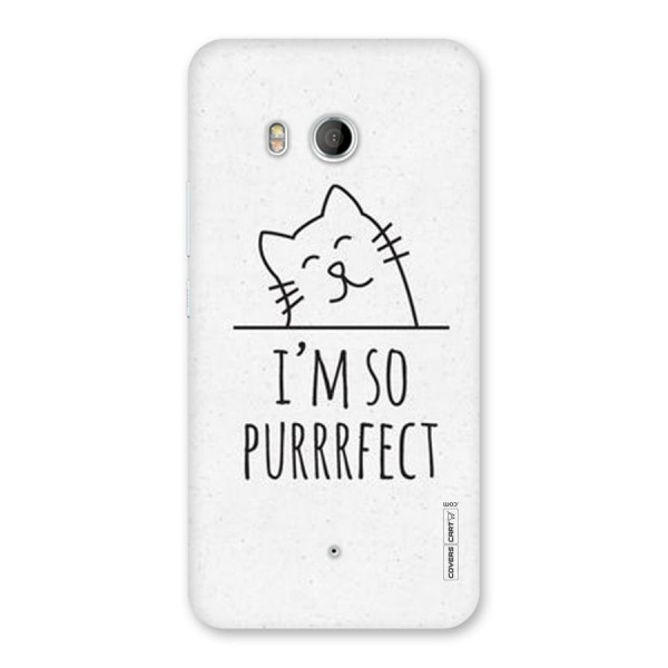 So Purrfect Back Case for HTC U11