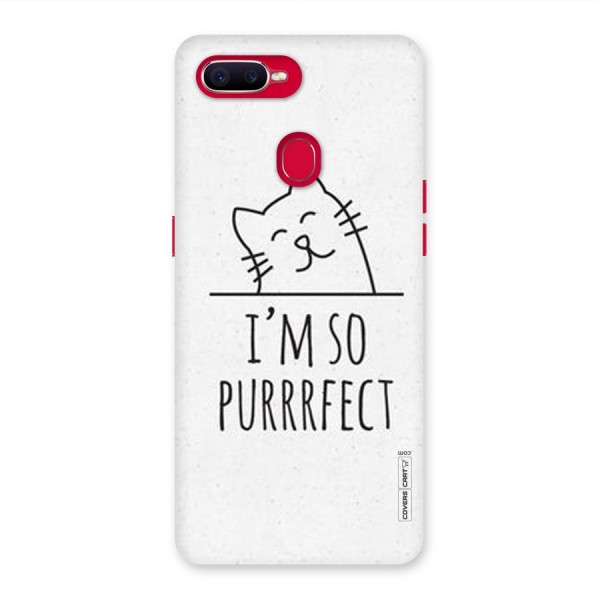 So Purrfect Back Case for Oppo F9 Pro