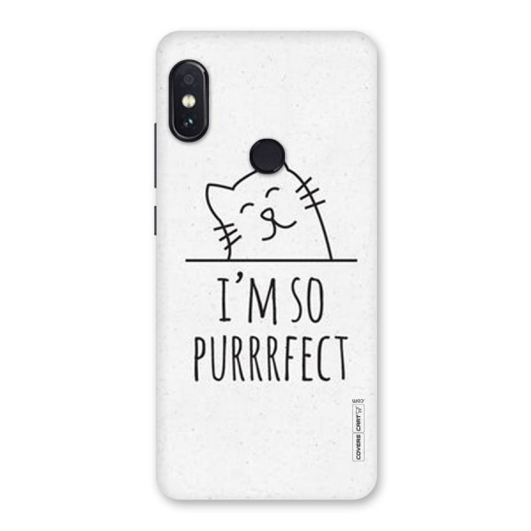 So Purrfect Back Case for Redmi Note 5 Pro